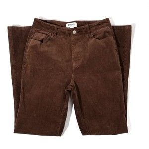 RSQ. Zumiez Brown Corduroy Flare Leg Pants
